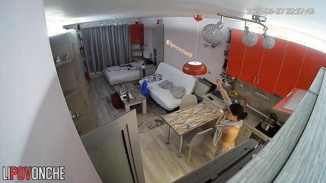 Couple wants to fuck immediately after guests visiting