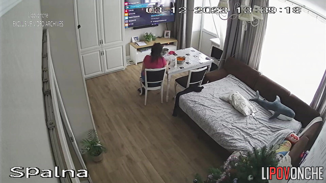 Man cumed on the floor and immediately cleaned up his sperm