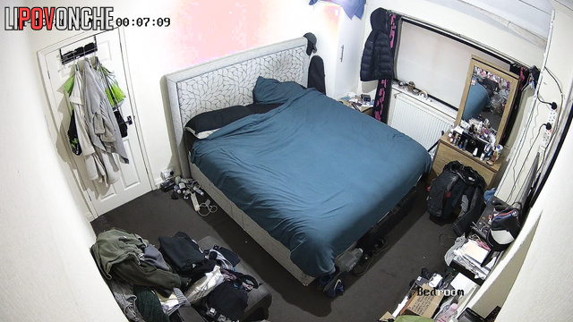 Skinny Dude Fucks Curvy Tattooed Blonde On Bed And Cums Inside Her