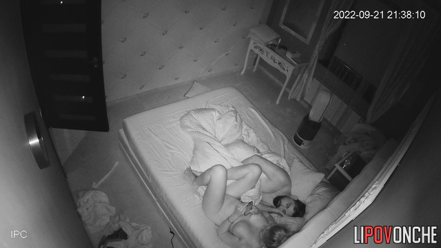 Young couple enjoying each other after quarrel