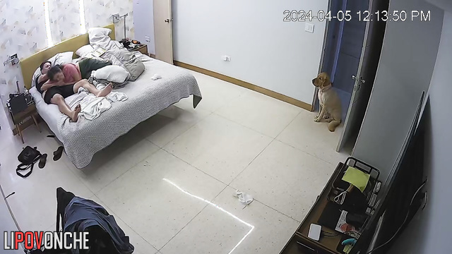 Old Man Fucks His MILF Doggystyle On Bed In Bedroom