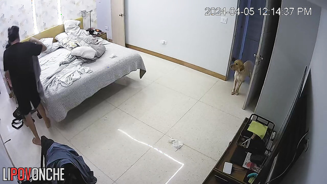 Old Man Fucks His MILF Doggystyle On Bed In Bedroom