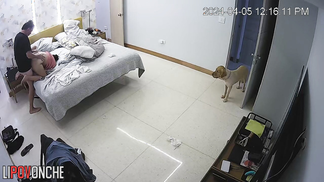Old Man Fucks His MILF Doggystyle On Bed In Bedroom