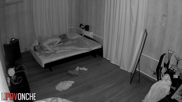 Fucked a skinny brunette in all positions on the bed