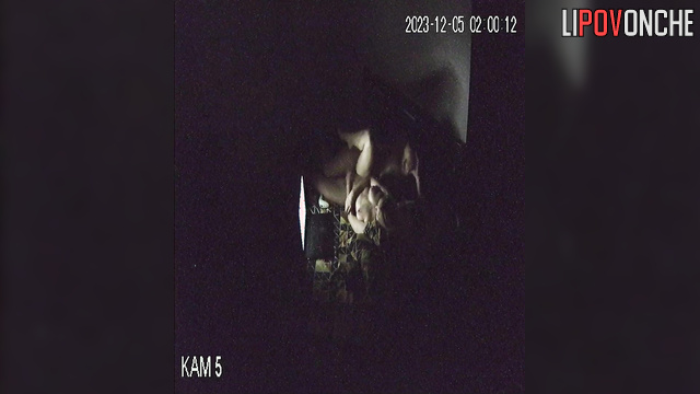 Naked couple is going to fuck right now (night tape)
