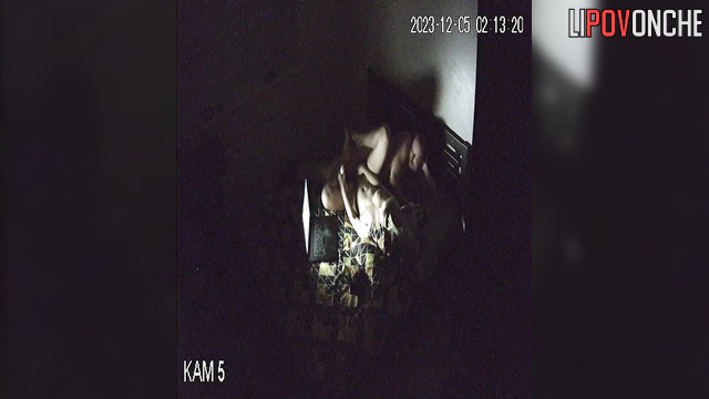 Naked couple is going to fuck right now (night tape)