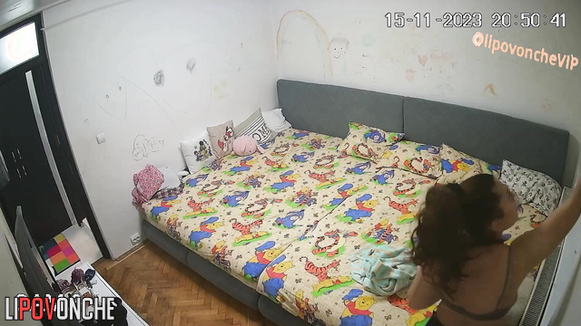 She dreams of someone spying on her (right now)
