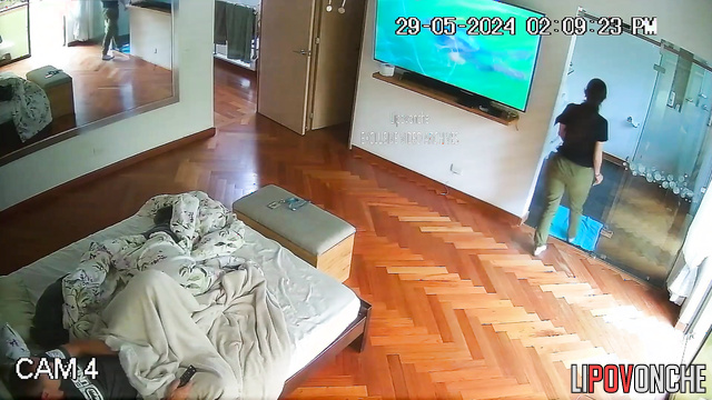 Young couple decided to please each other immediately