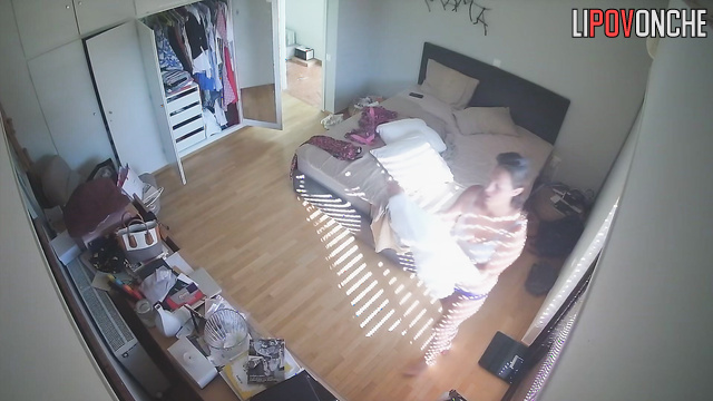 She always dreamed of someone spying on her