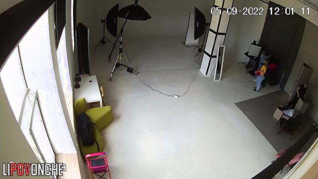 Pregnant woman taking part in birthday photoshoot