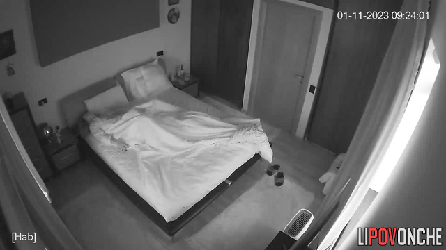 Spy hidden cam from bedroom fixed hot missionary fuck
