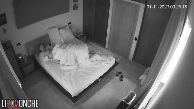 Spy hidden cam from bedroom fixed hot missionary fuck