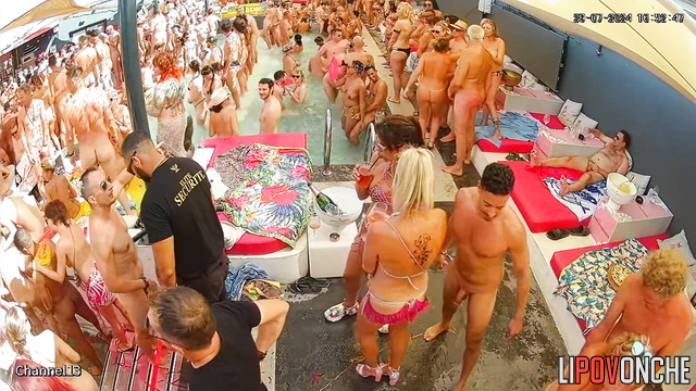 Swinger foam party was fixed on hidden cam, watch it