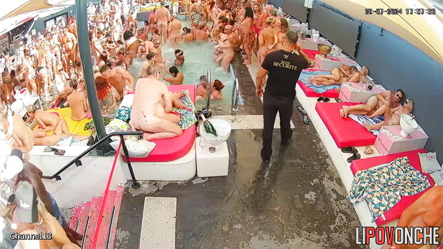 Swinger foam party was fixed on hidden cam, watch it