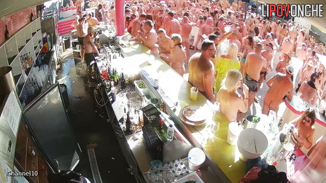 Dirty people did bad things during party (hidden cam)