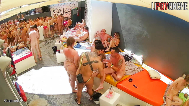 These people are going to fuck during the foam party