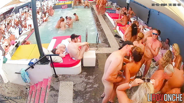 Different people gathered in one place to have sex