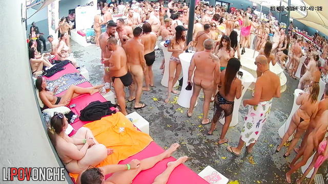 Random people fucking each other near the pool right now