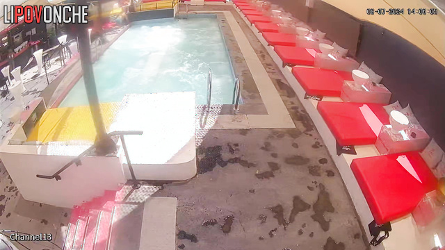 Naked people having cool adult party in the pool right now / watch