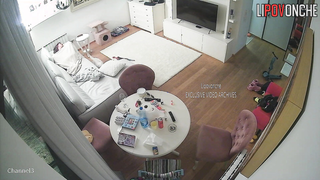 Babe is doing her favorite activity right now (hidden cam)