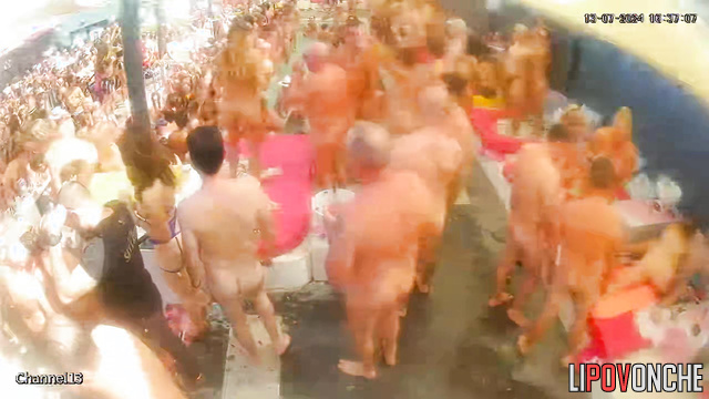 Pool swinger party - watch this hidden video
