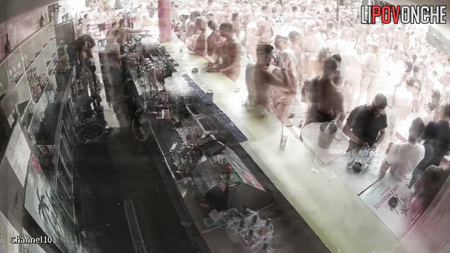 Private pool party with dancing, drinking and fucking