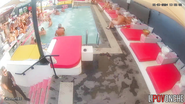 Exclusive swingers sex party - watch hot pool video