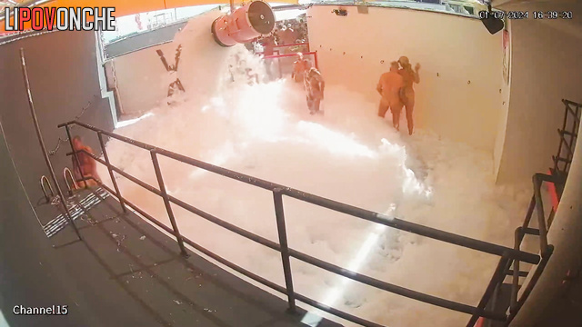 Closed Nudist Foam Party with Dancing and Fucking.