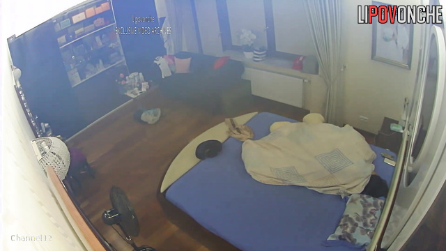 Naked asian couple enjoying true love - live video