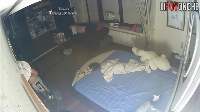 Naked asian couple enjoying true love - live video
