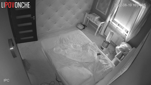 Blonde enjoying vibrator after awakening - home solo video