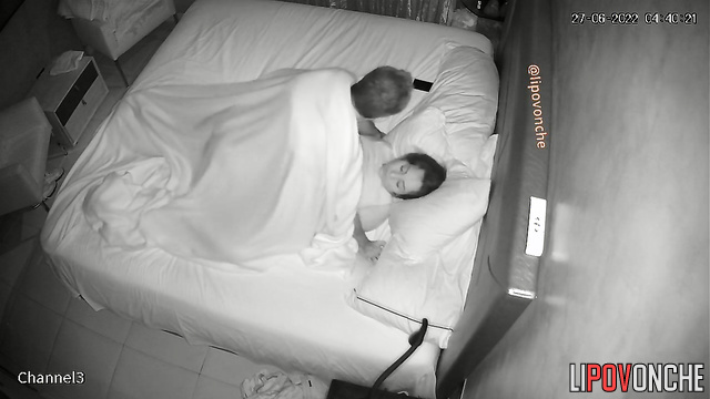 Old fart teases his woman and fucks her, but doesn't care did she cum or not