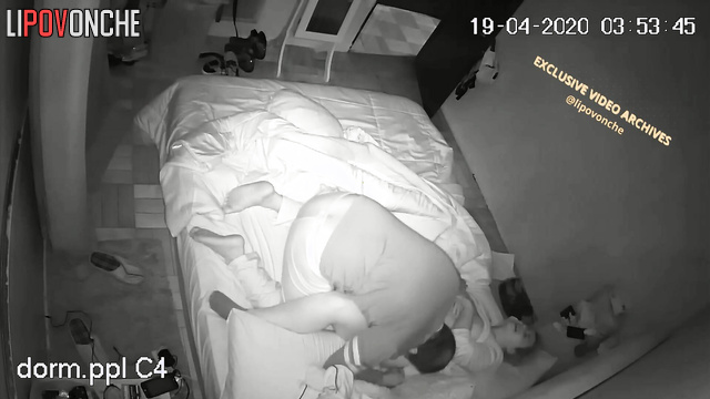 Quickie morning sex before work / hidden bedroom camera