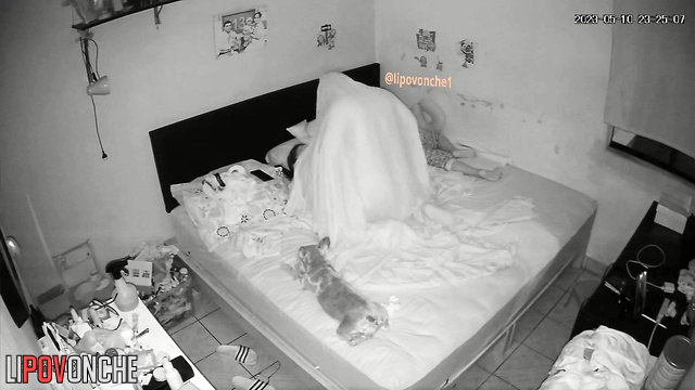 Naked couple having nice time at night / watch now