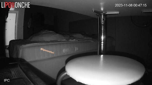 Some friends installed a hidden camera in their bedroom