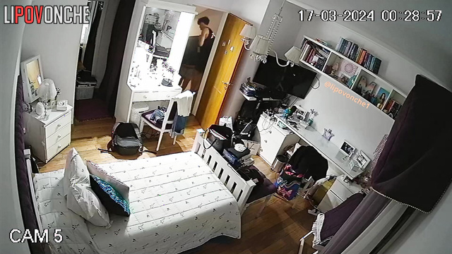 Teenagers having awesome petting in the closed room