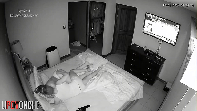 Young couple does not even suspect that they are being watched now