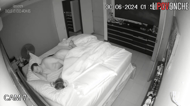 Real passion in the bedroom (lovers having fun with each other)