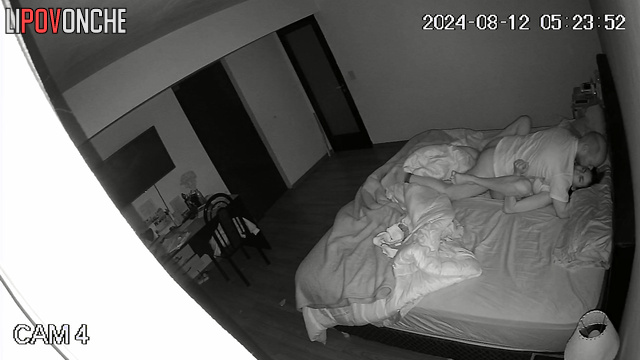 Couple fucked in doggystyle and missionary (night video)
