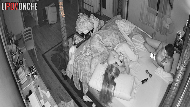 Long-haired blonde fucking with a big pleasure her boy