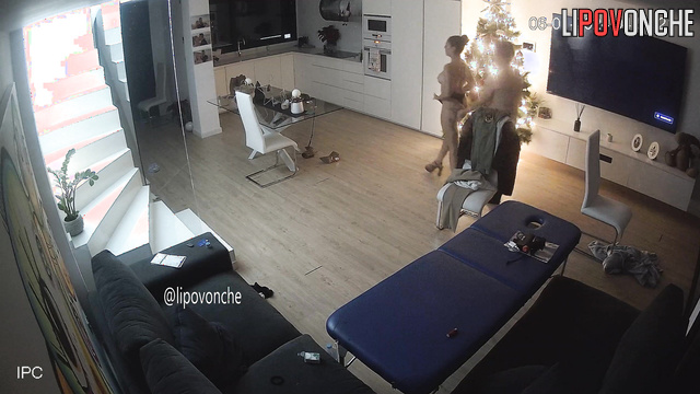 Christmas atmosphere, blowjob and fucking in one video