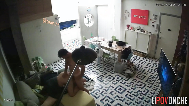 Naked guy fucking a whore who lives near his house