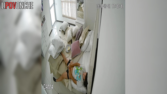 Cute teen masturbating so cutely - solo hidden cam