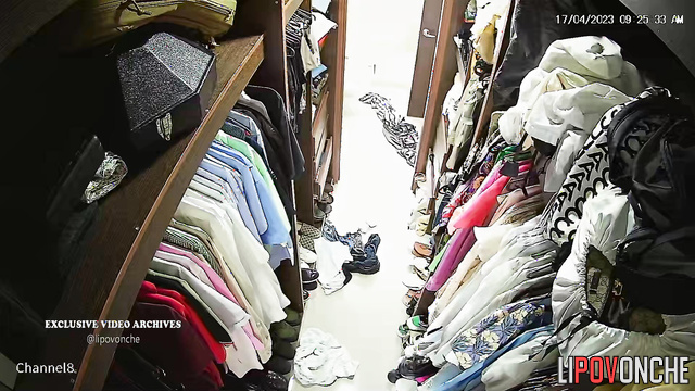 Someone installed a camera in her room and watching her life