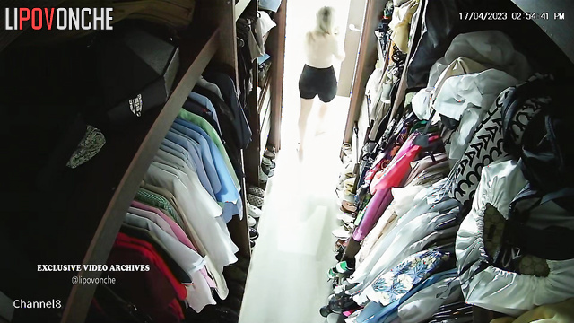 Someone installed a camera in her room and watching her life