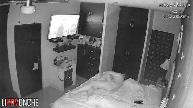 Spy hidden cam fixed something interesting, watch