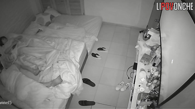 Tender petting in the bed (they are going to fuck)