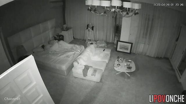 Couple fucking hot and fast (and someone watching them)