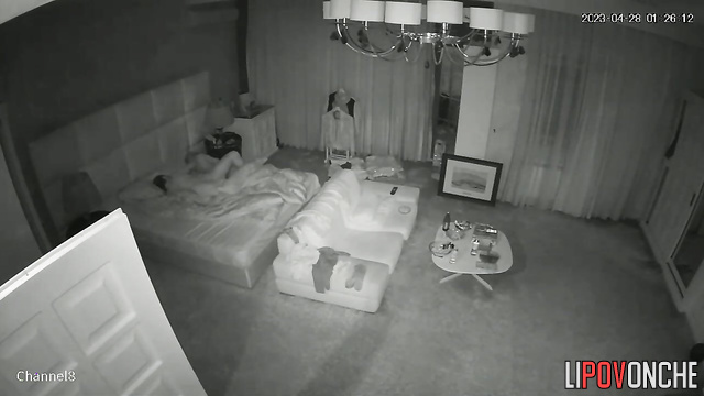 Couple fucking hot and fast (and someone watching them)