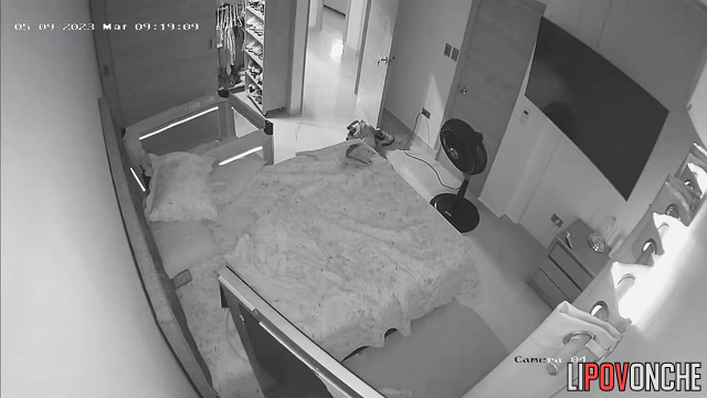 Spy hidden cam fixed a couple last night - it is really hot
